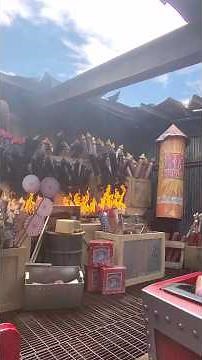 Fire chaser Express Roller Coaster at Dollywood