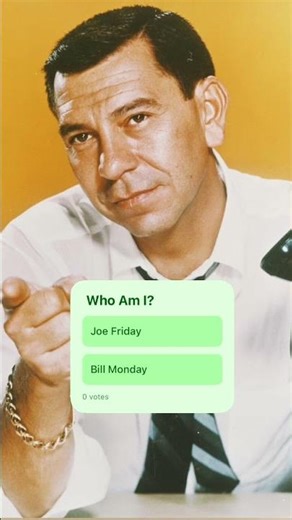 Who Am I? | Fictional Cops Edition #shortsfeed #shorts #shortvideo #whoami #dragnet