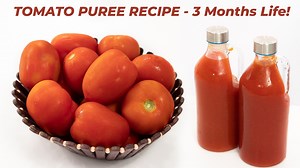 6.6M views · 48K reactions | Tomato Puree - Basic Recipe with 3 Months Life - #CookingShooking | Cooking Shooking | Facebook