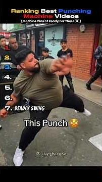 Ranking The Best Punching Machine Moments 💥😉 #punchingmachine #funny #strength #shorts #trendingnow