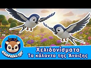 Χελιδονίσματα (Τα κάλαντα της Άνοιξης) - Παιδικά Τραγούδια για το Πάσχα