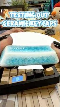 Testing Ceramic Keycaps… Are They Worth the Hype? #customkeyboard