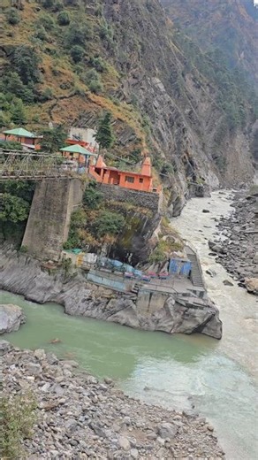 First Prayag Vishnu Prayag. Chamoli. @AForArjun-sp3yr vishnuprayag chamoli panch badri yatra