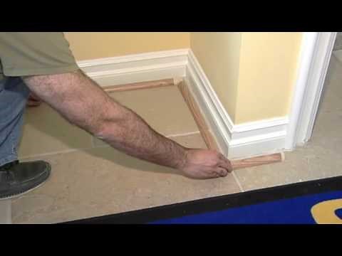 How To Install Quarter Round