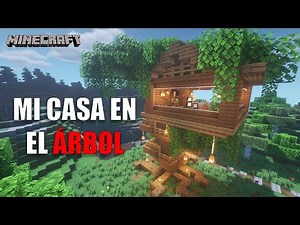 Minecraft: Cómo crear una casa en un árbol | TUTORIAL