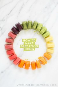 How to Puree, Make and Store Homemade Baby Food