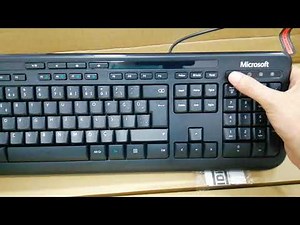 Microsoft Kablolu Mouse Klavye Seti | Wired Desktop 600 | for Business