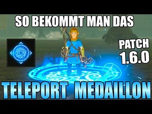 How to get the Teleport Medallion! - [Teleport Medallion Location] ► Zelda Breath of the Wild