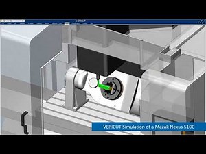 Mazak Machine Tool CNC Simulation with VERICUT