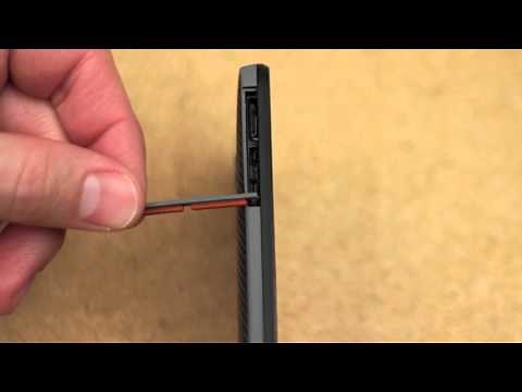 ALCATEL ONETOUCH GO PLAY - How To Insert & Remove SIM & SD Card