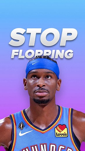 How the NBA can fix the flopping epidemic 🏀 #basketball #shaigilgeousalexander #nba