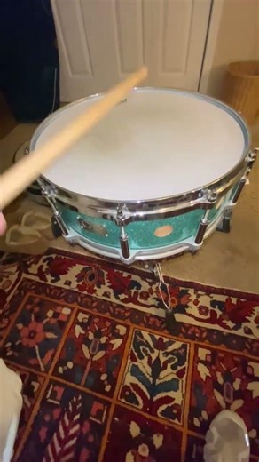 Öqvist Drums 30-ply vented free-floating snare drum