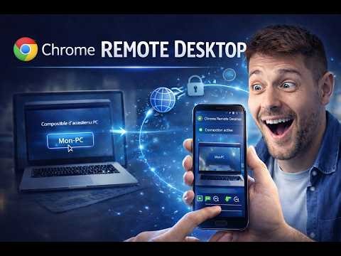 CHROME REMOTE DESKTOP Contrôle Pc A Distance