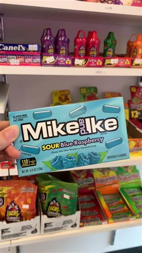 All our Mike and Ike flavors! #candy #candystore #mikeandike #blueraspberry #asmr