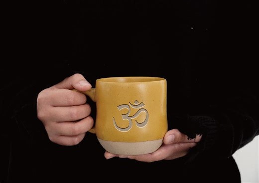 Om Symbol Mug | Engraved Yoga Mug, Meditation Coffee Cup, Mindfulness Gift, Spiritual Morning Ritual Mug, Zen Tea Cup,yoga Christmas Gift PD - Etsy