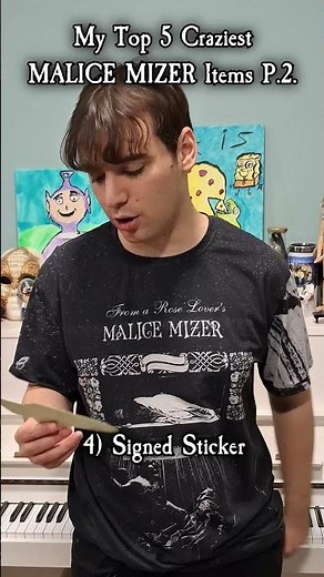 My Top 5 Craziest MALICE MIZER Items PART TWO! #shorts #malicemizer #visualkei #vkei