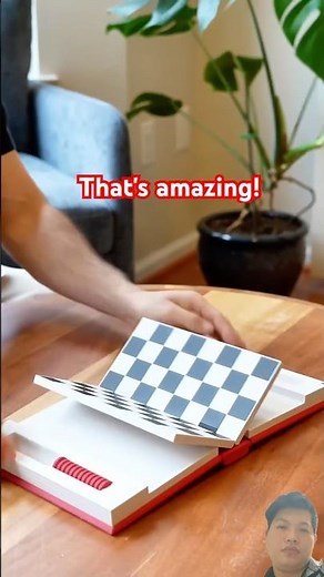From 3D Model to Reality: The Folding Chess Book !! #3dprinting #3dvibes #chess
