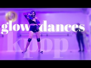 ASMR Glow Kpop dance classes compilation