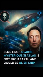 🚨 Elon Musk's shocking claim! 👽🚀 SpaceX CEO Elon Musk has said that the mysterious object "31/ATLAS" may not have come from Earth and could be an alien ship! 🛸 This object was recently spotted in deep space—its size, speed, and direction are so unusual that even scientists are puzzled. Some experts believe it could be an interstellar probe. 🌌 Is this a sign of extraterrestrial intelligent life for our civilization? Or is it just a natural space object? 🤔 Whatever the answer—humanity is now