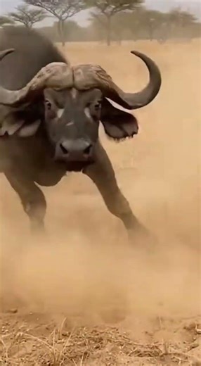 The Hunter Becomes the Hunted! Tiger vs. Buffalo 🐅🐃