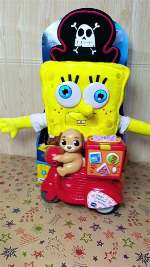 Super unique Goofy Goober SpongeBob & Dash N' Deliver Pizza scooter