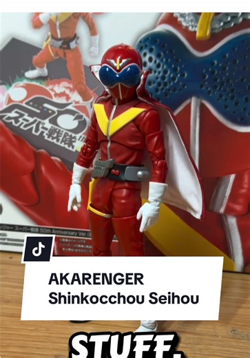 Reviewing the Shinkocchou Seihou AKARENGER S.H.Figuarts! #sentai #supersentai #shfiguarts #actionfigures #powerrangers