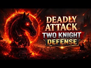 This Opening DESTROYS 1.e4 Players in Just Few Moves | Two Knight Defence Traps | Chess Opening Trap