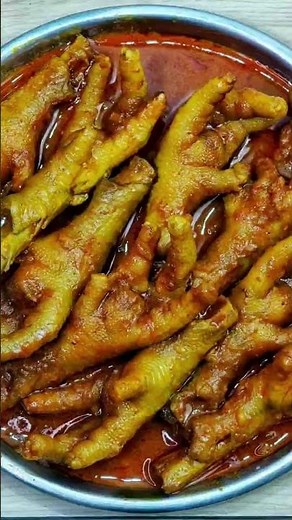 Chicken feet curry recipe. #aditihubbycookingvlogs #reels #foodreels