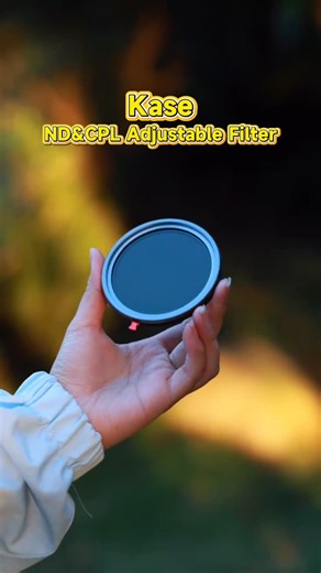 Kase Store on Instagram: "Capture the moment without the fuss ✨ The Kase Adjustable ND & CPL Filter handles every light condition effortlessly 📸 Dial in the perfect density and polarization all in one essential tool. Don’t let tricky lighting stop your creativity 🌊 #Photography #NDFilter #CameraGear #RiverSidePhotography #CompositionTips"