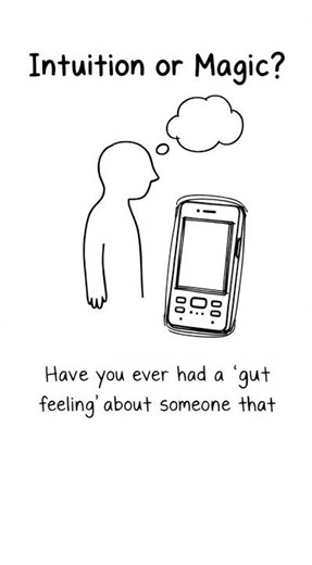 Have you ever had a premonition or intuition that turned out to be 100% true? ✨