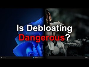 Should you really debloat Windows?