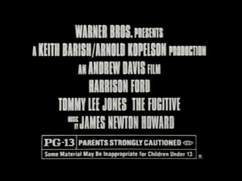 The Fugitive Movie Trailer 1993 - TV Spot