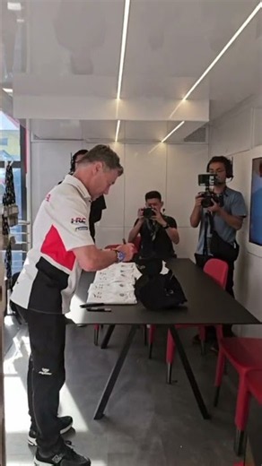 Welcome to the #LCR experience 👀😍#MotoGP