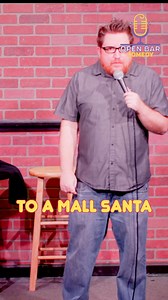 Curt Fletcher knows how to pull a great prank on Mall Santas. #comedy #funnyvideos #funny | Open Bar Comedy