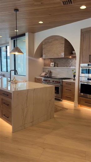 Saturday morning views in our #oasisproject 🤍🤍🤍 #kitchen #interiors #interiordesign #home Build @splitrockcustomhomes | Becki Owens