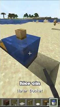 Unendlich Essen und XP mit dieser einfachen afk Fischfarm! #minecraft #shorts