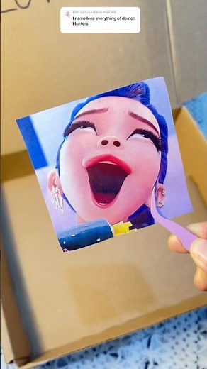 Packing paper kop demon hunters squishy order(fake)comment what to do next# #craft#kpopdemonhunters