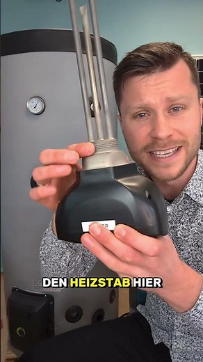 🔧 Heizstab im Standspeicher einbauen – So geht’s! ☀️🔥 #fothermo #nachhaltigkeit