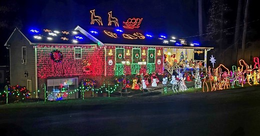 Christmas light displays in metro Atlanta, North Georgia | 2025