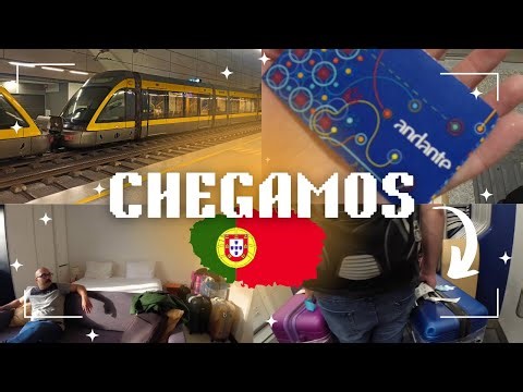 CHEGUEI EM PORTO 😮 : hospedagem Airbnb em Porto, pegando metro pela primeira vez, enfim Portugal 🇵🇹