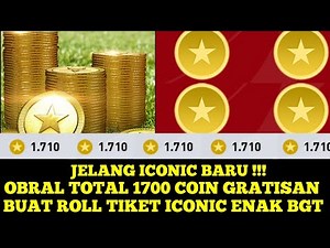 Wow, a total of 1.7K coins are on sale for free! This is great for rolling iconic tickets! OMG!