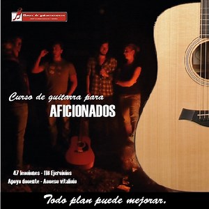 Curso de guitarra para aficionados – Aprenda a tocar desde cero
