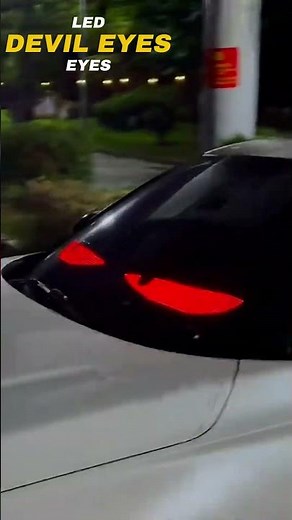Full Color Flexible LED Screen Devil Eyes Light for Car & Truck #ledeyes #led #devileyes