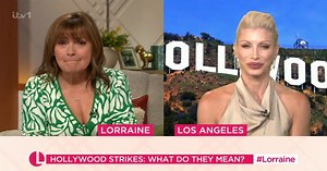 Dani Behr dubbed 'unrecognisable' as she makes appearance on ITV's Lorraine