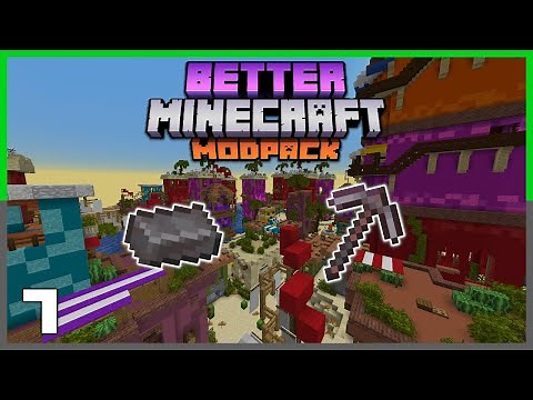 I finally got a Netherite ingot! | Better Minecraft Modpack Ep 7