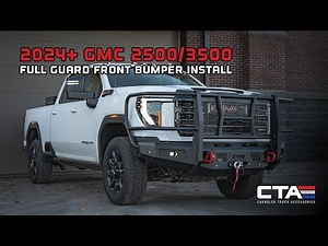 2024+ GMC 2500/3500 Full Guard Front Bumper Install | Chandler Truck Accessories