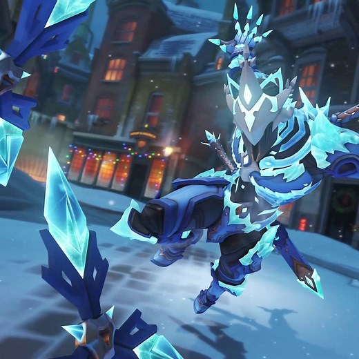 63K views · 2.1K reactions | Flow like water, cold as ice. Sacrif-ice your enemies as Ice Wraith Genji (Legendary). Overwatch Winter Wonderland begins Dec 16. | Overwatch | Facebook
