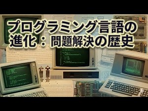 プログラミング言語の進化：問題解決の歴史