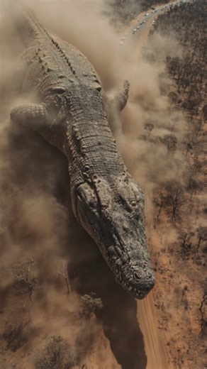 8K views · 67 reactions | GoPro Footage Reveals 70-Foot Reptile Roaming the Outback #gopro #reptiles #outback | Most Amazing Top 10 | Facebook