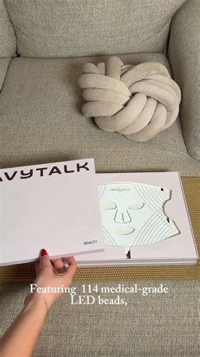 Nino Khutchua on Instagram: "Illuminate your skin at home with Wavytalk LED Mask✨ 🔴 Red • 🔵 Blue • 🟠 Amber 💸 20% OFF with code: [ BXVH9QP9 ] Link is in my Bio #wavytalkledmask #wavytalkglowtime #skincareroutine #antiagingtreatment #acnetreatment"